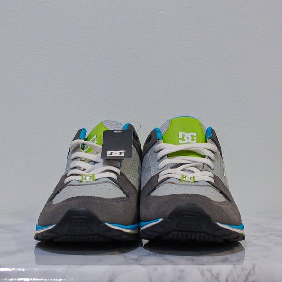 DC | GREEN/BLUE/GRAY SKATE SHOES - Picture 2 of 8